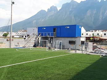 canchas futbol banos oficina snack